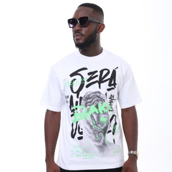 Green Graffiti Design T-Shirt