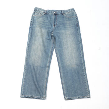 Relaxed Fit Vintage Wash Jeans