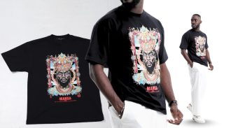 Men’s polo T-shirt styled for smart casual wear in Nigeria